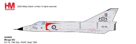 hobbymaster-ha9855-mirage-iiio-a3-16-75th-sqn-raaf-sept-1965-x32-221587_0 hobbymaster-ha9855-mirage-iiio-a3-16-75th-sqn-raaf-sept-1965-x32-221587_0